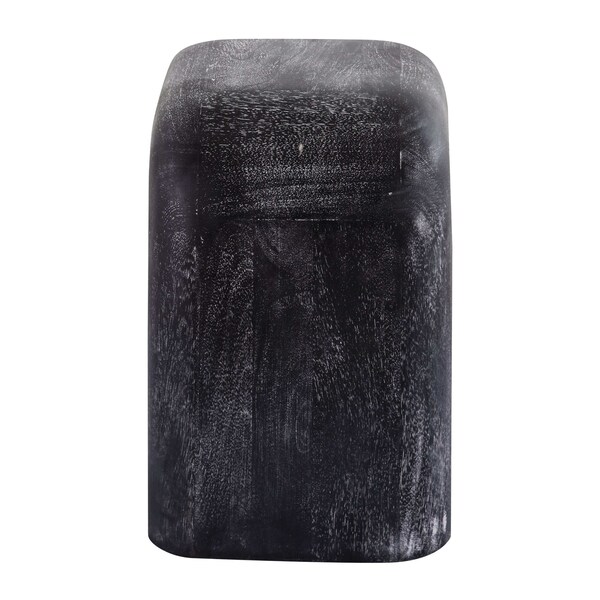 Elk Home Morris Cerused Accent Table, Black - H0805-9805