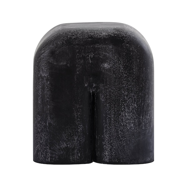 Elk Home Morris Cerused Accent Table, Black - H0805-9805