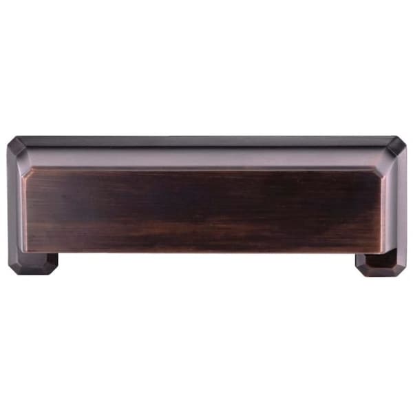 Crown 3" and 3-3/4" Center to Center Charleston Cup Cabinet Pull Oil Rubbed Bronze Finish - CHP9039610B