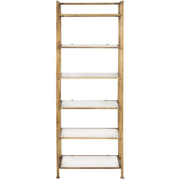 Safavieh 72 x 23.75 x 16 in. Kimmy Etegere, White - AMH1533A
