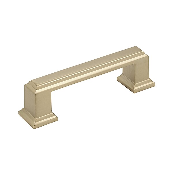 Amerock Appoint 3 in 76 mm Center-to-Center Golden Champagne Cabinet Pull - BP36764BBZ