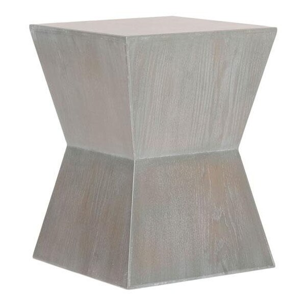 Safavieh Lotem Accent Table- French Grey - 17.9 x 13 x 13 in. - AMH6618A