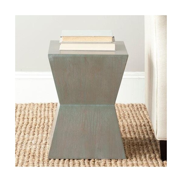 Safavieh Lotem Accent Table- French Grey - 17.9 x 13 x 13 in. - AMH6618A