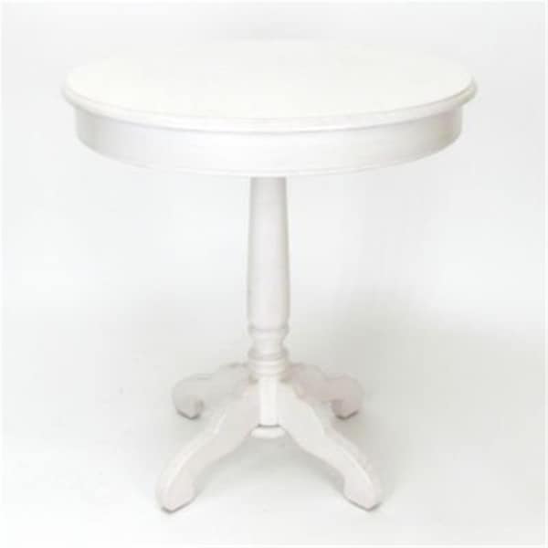 Wayborn Home Furnishing Column Table - Whitewash - 4545W