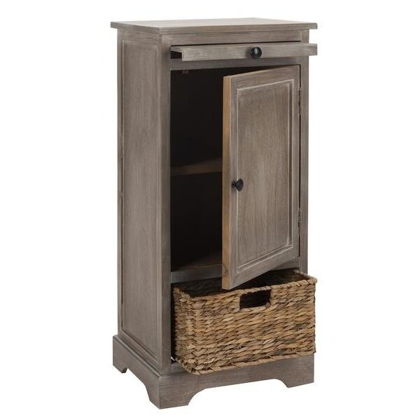 Safavieh Raven Tall Storage Unit- Vintage White - 34.3 x 13 x 15.7 in. - AMH5703F