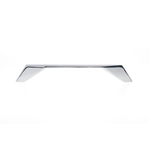 Richelieu 6 5/16 in (160 mm) Center-to-Center Chrome Contemporary Drawer Pull - BP9256160140