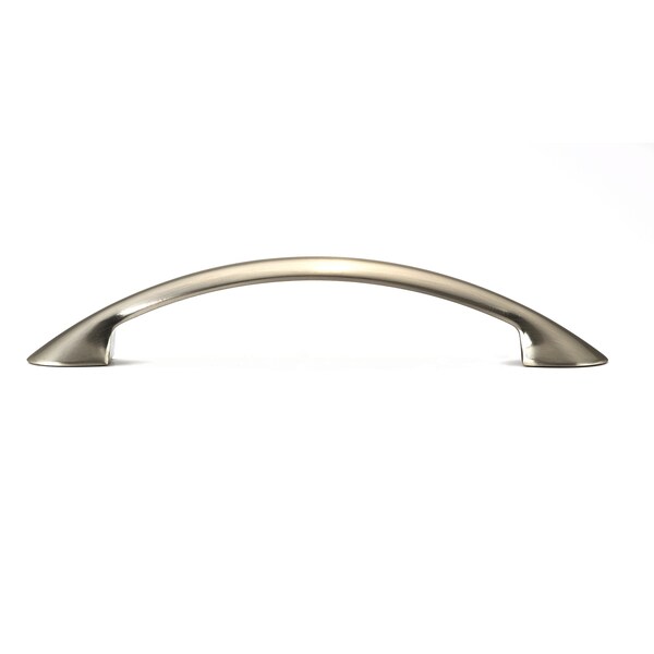 Richelieu 5-1/16 in. (128 mm) Center-to-Center Brushed Nickel Contemporary Drawer Pull - BP0525128195