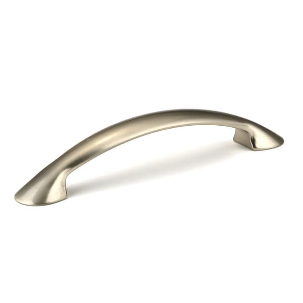 Richelieu 5-1/16 in. (128 mm) Center-to-Center Brushed Nickel Contemporary Drawer Pull - BP0525128195