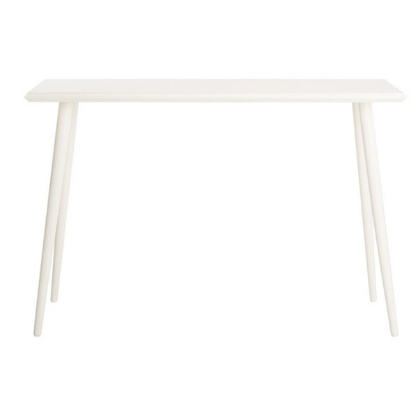 Safavieh 32 x 47.3 x 15.8 in. Marshal Console Table, Antique & White - CNS5700A