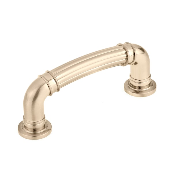 Richelieu 3 in (76.2 mm) Center-to-Center Champagne Bronze Traditional Drawer Pull - BP88183CHBRZ