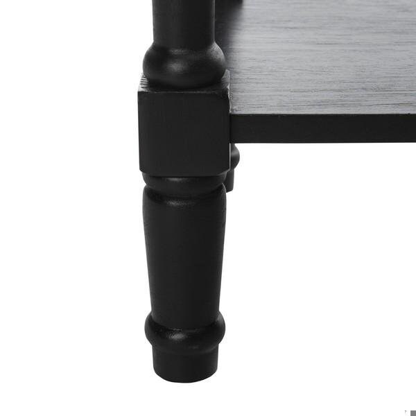 Safavieh Christa Console Table- Distressed Black - 31.5 x 13.4 x 44.5 in. - AMH5737A