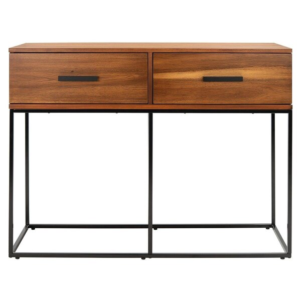 Safavieh Marquise 2 Drawer Console Table, Brown - CNS5002A