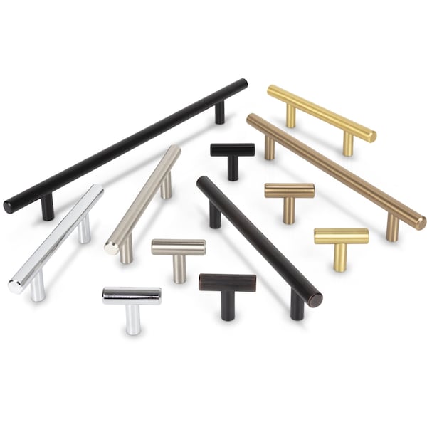 Elements By Hardware Resources 224 mm Center-to-Center Dark Brushed Bronze Naples Cabinet Bar Pull - 304DBB