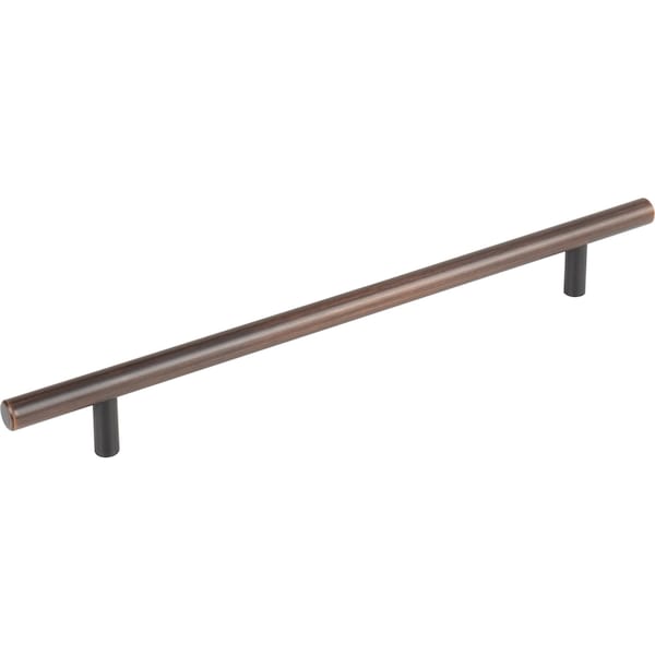 Elements By Hardware Resources 224 mm Center-to-Center Dark Brushed Bronze Naples Cabinet Bar Pull - 304DBB