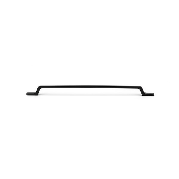 Richelieu 12 5/8 in (320 mm) Center-to-Center Matte Black Contemporary Cabinet Pull - BP52010320900