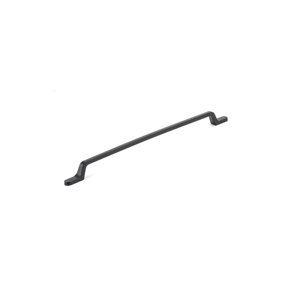 Richelieu 12 5/8 in (320 mm) Center-to-Center Matte Black Contemporary Cabinet Pull - BP52010320900