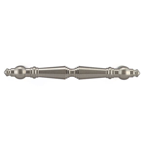 Richelieu 3-1/2 in. (89 mm) Center-to-Center Brushed Nickel Traditional Drawer Pull - BP1454195