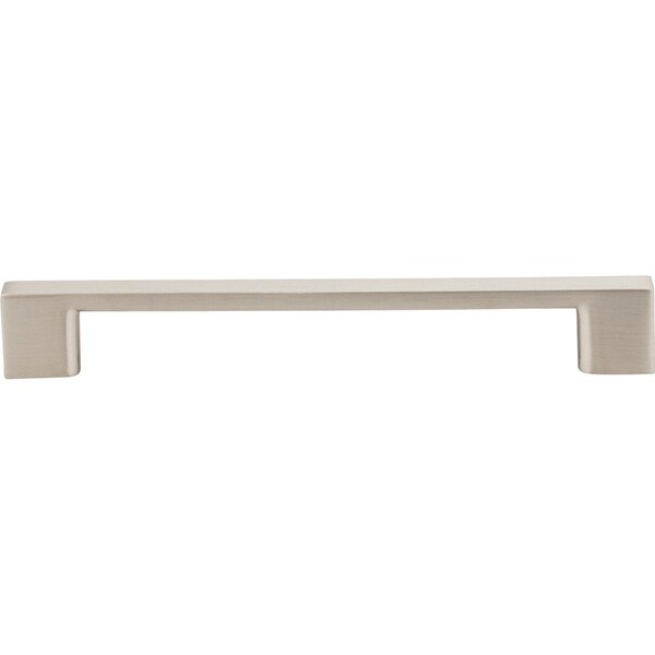 Jeffrey Alexander 160 mm Center-to-Center Satin Nickel Square Sutton Cabinet Bar Pull - 635-160SN-10