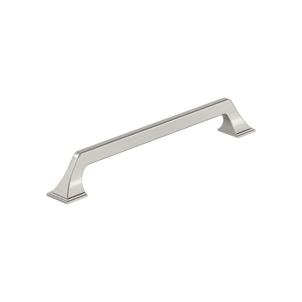 Amerock Exceed 7-9/16 inch 192mm Center-to-Center Satin Nickel Cabinet Pull - BP36922G10