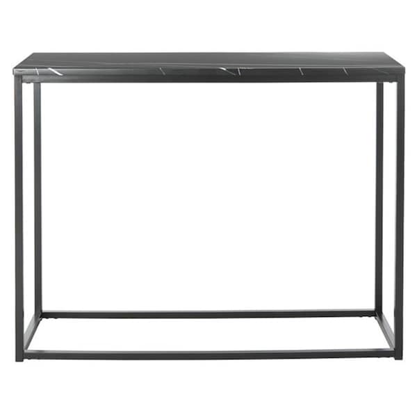 Safavieh 31.5 x 13.8 x 39.4 in. Baize Console Table, Black - FOX6024B