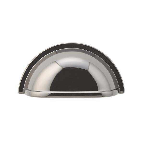 Richelieu 3 in. (76 mm) Center-to-Center Black Nickel Traditional Cup Pull - BP3038891