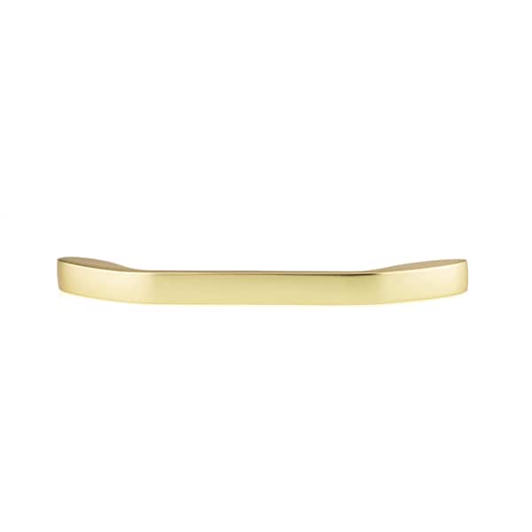 Richelieu 6 5/16 in (160 mm) Center-to-Center Brushed Gold Contemporary Drawer Pull - BP9455160165