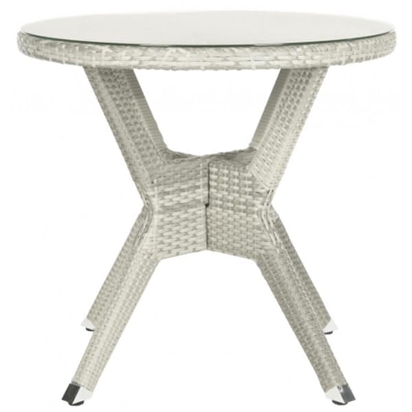 Safavieh Langer Round Accent Table- Grey - 31.5 x 28.3 x 31.5 in. - PAT4006A