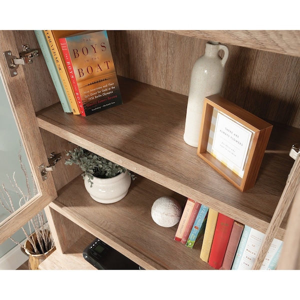 Sauder Rollingwood Country Library Hutch , Attaches to <a href= in./Products/431438 - 431436