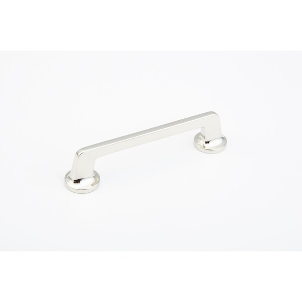 Schaub 5in Center to Center Northport Round Cabinet Pull Polished Nickel Finish - 212-PN