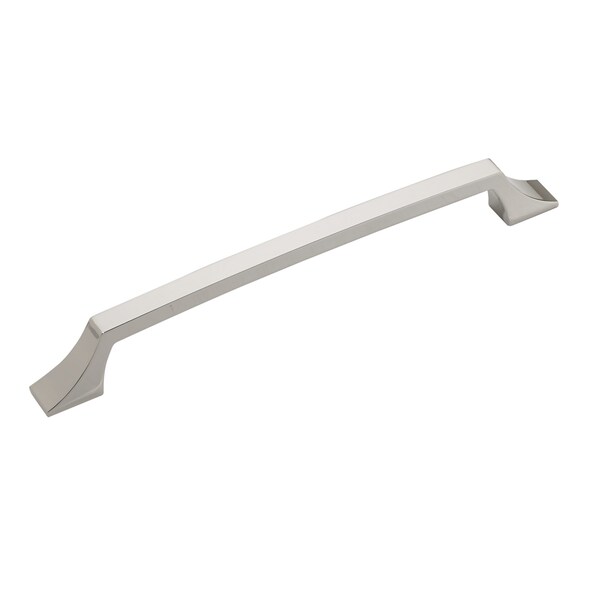 Richelieu 12 in. (305 mm) Center-to-Center Polished Nickel Transitional Drawer Pull - BP765304180