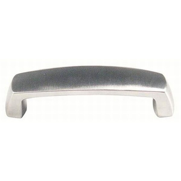 Patioplus 4 in. Center to Center Delta Pull, Satin Stainless Steel - PA1634249