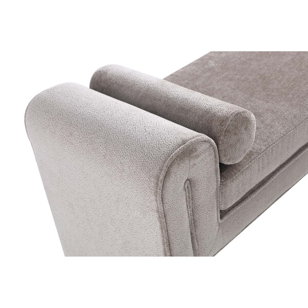 Manhattan Comfort Concord Bench in Dove - BE001-DO