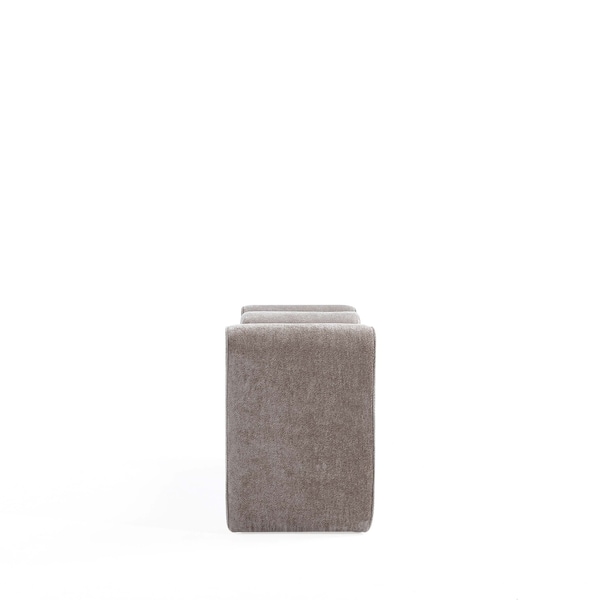 Manhattan Comfort Concord Bench in Dove - BE001-DO