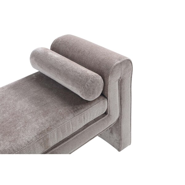 Manhattan Comfort Concord Bench in Dove - BE001-DO