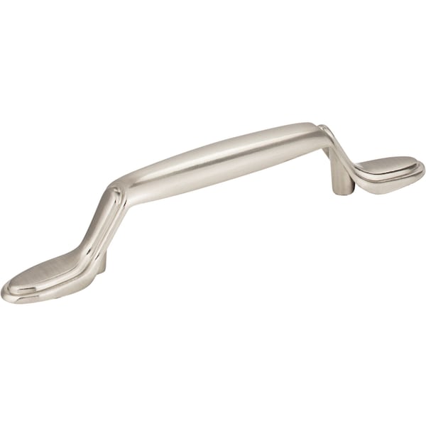 Elements By Hardware Resources 3" Center-to-Center Satin Nickel Vienna Cabinet Pull - P106-SN