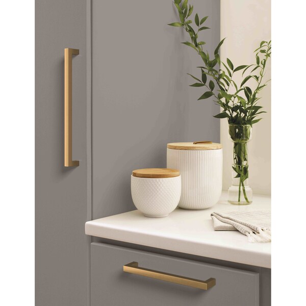 Amerock Monument 6-5/16 in 160 mm Center-to-Center Champagne Bronze Cabinet Pull - BP36572CZ