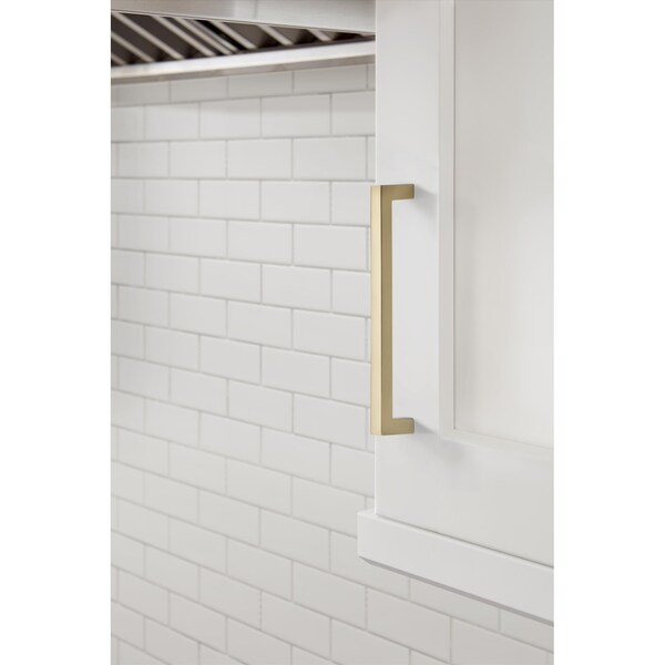 Amerock Monument 6-5/16 in 160 mm Center-to-Center Champagne Bronze Cabinet Pull - BP36572CZ