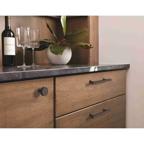 Amerock Radius 5-1/16 in 128 mm Center-to-Center Oil Rubbed Bronze Cabinet Pull - BP36866ORB