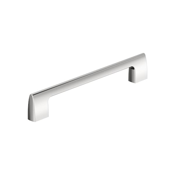 Amerock Riva 7-9/16 inch 192mm Center-to-Center Polished Chrome Cabinet Pull - BP5548826