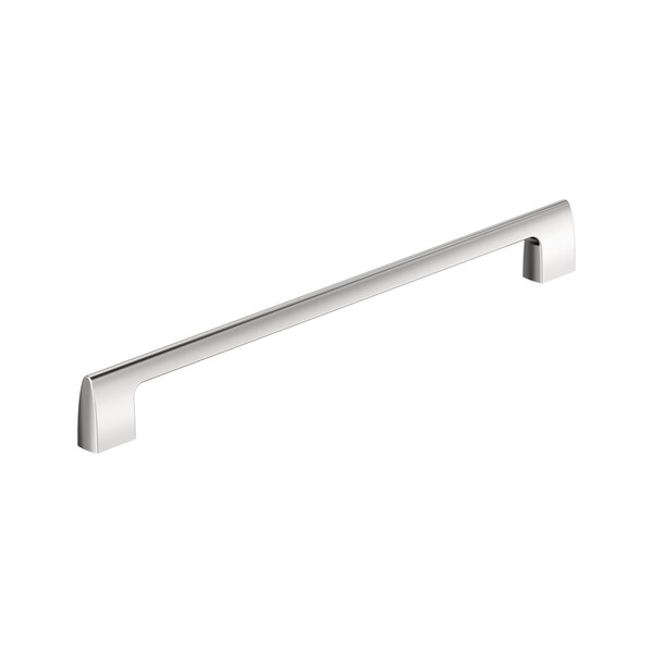 Amerock Riva 12-5/8 inch 320mm Center-to-Center Polished Chrome Cabinet Pull - BP5549226