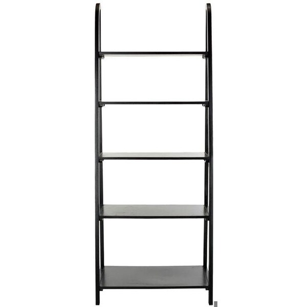 Safavieh Albert Etegere with 5 Shelves - Black - AMH6544B
