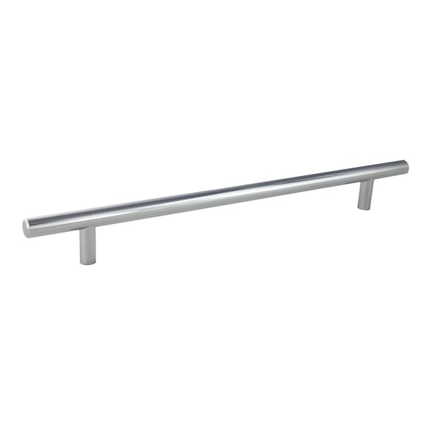 Pride Industrial 10in Bar Cabinet Pull with 7in Center to Center Polished Chrome Finish - P110PC