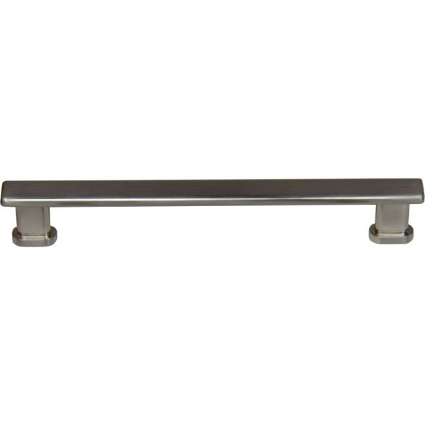 Crown 7-1/4" Manhattan Cabinet Pull with 6-3/10" Center to Center Satin Nickel Finish - CHP92928SN