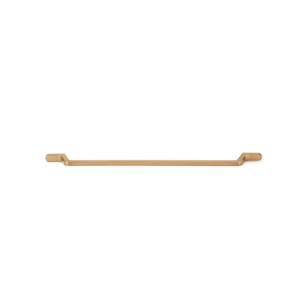 Richelieu 12 5/8 in (320 mm) Center-to-Center Aurum Brushed Gold Contemporary Cabinet Pull - BP52010320158