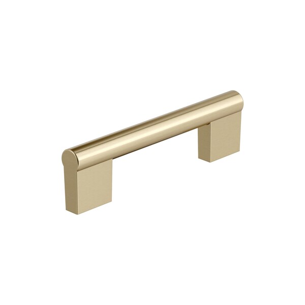 Amerock Versa 3-3/4 inch 96mm Center-to-Center Golden Champagne Cabinet Pull - BP36912BBZ
