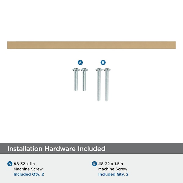 Amerock Monument 8-13/16 in 224 mm Center-to-Center Champagne Bronze Cabinet Pull - BP36909CZ