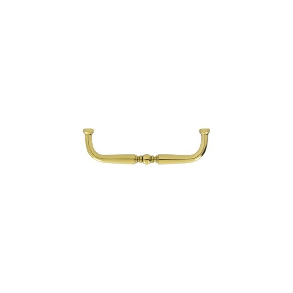 Deltana PCT400U33 Traditional Wire Pull Polished Brass, 10PK - PCT400U3-XCP10