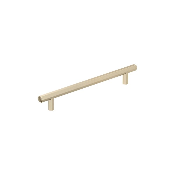 Amerock Caliber 7-9/16 inch 192mm Center-to-Center Golden Champagne Cabinet Pull - BP36876BBZ