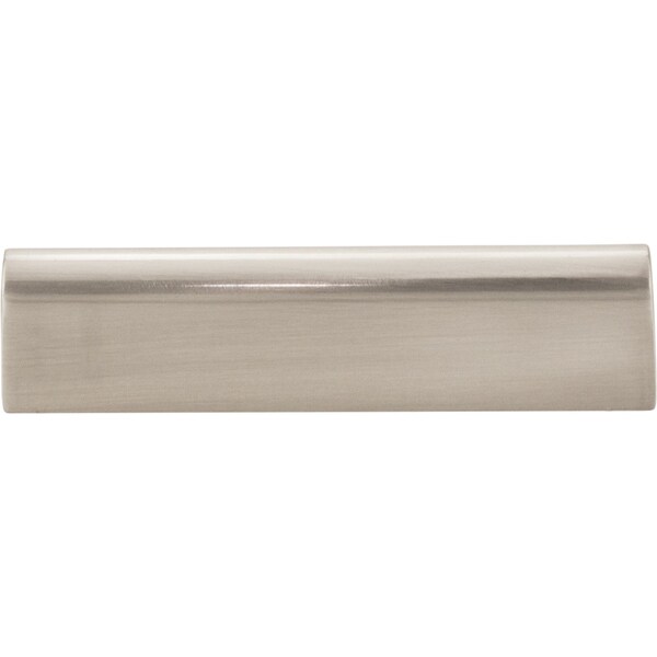 Elements By Hardware Resources 3" Center-to-Center Satin Nickel Capri Cabinet Tab Pull - 4656SN