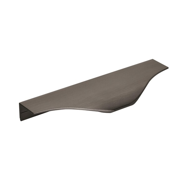 Amerock Aloft 4-9/16 in 116 mm Center-to-Center Black Chrome Cabinet Edge Pull - BP36744BCR